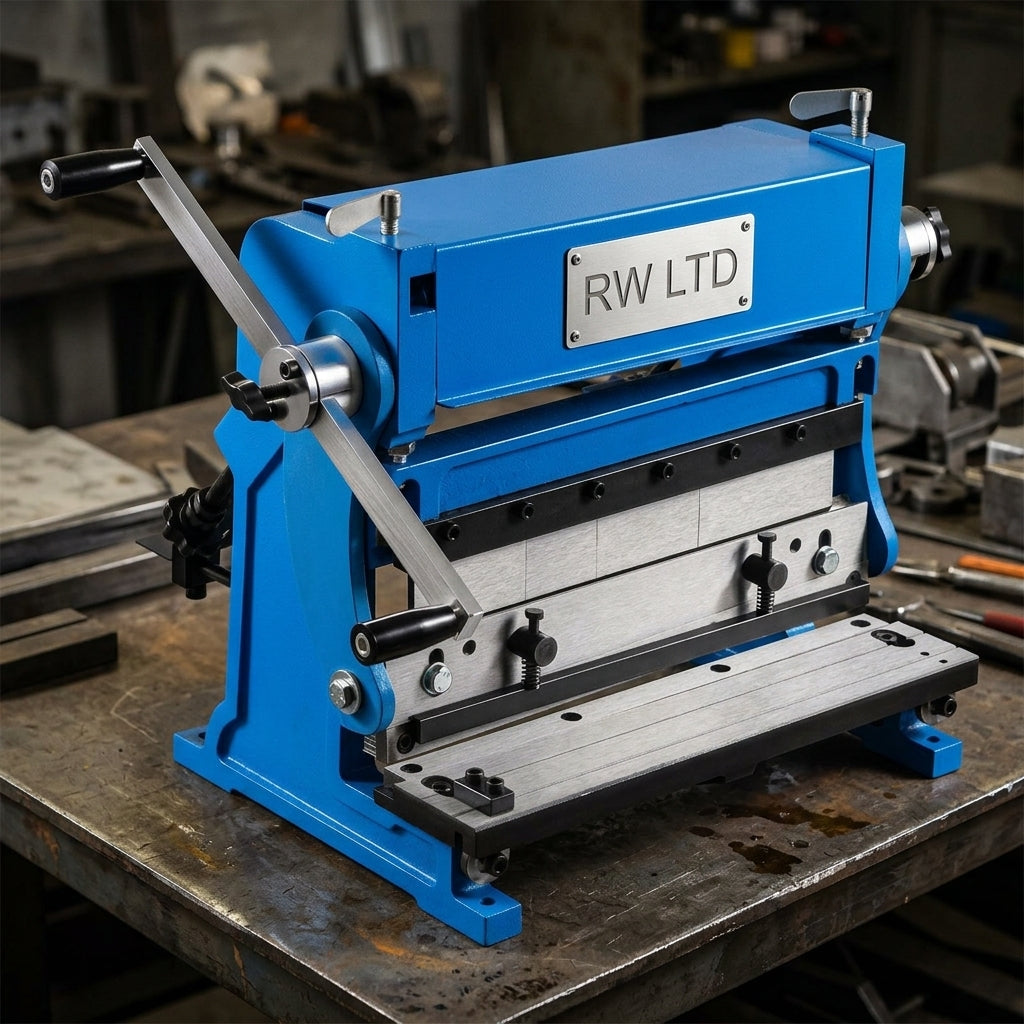 RW LTD 3-in-1 Sheet Metal Brake, Shear & Slip Roll, 12 in-3
