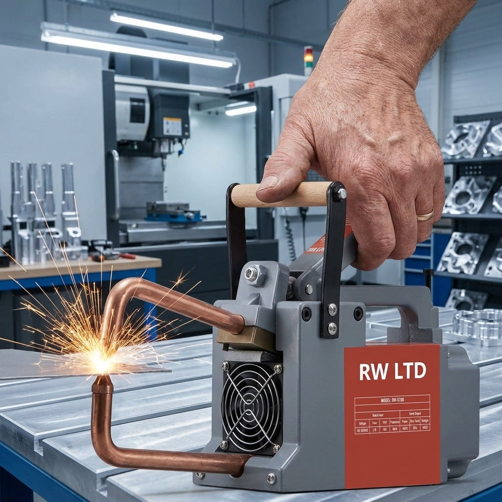 RW LTD Portable Spot Welder, 1/8 in Capacity, 1.5 kVA-1