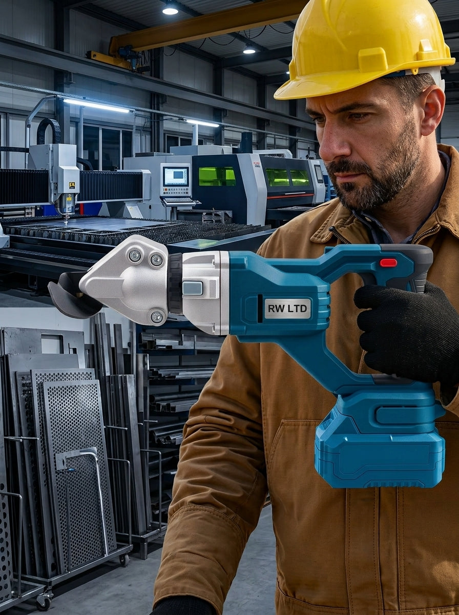 RW LTD Cordless Metal Shear, 360° Pivoting Head, 25000 RPM-1