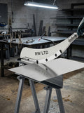 RW LTD Benchtop Guillotine Shear, 20 in Bed Width, with Stand-2