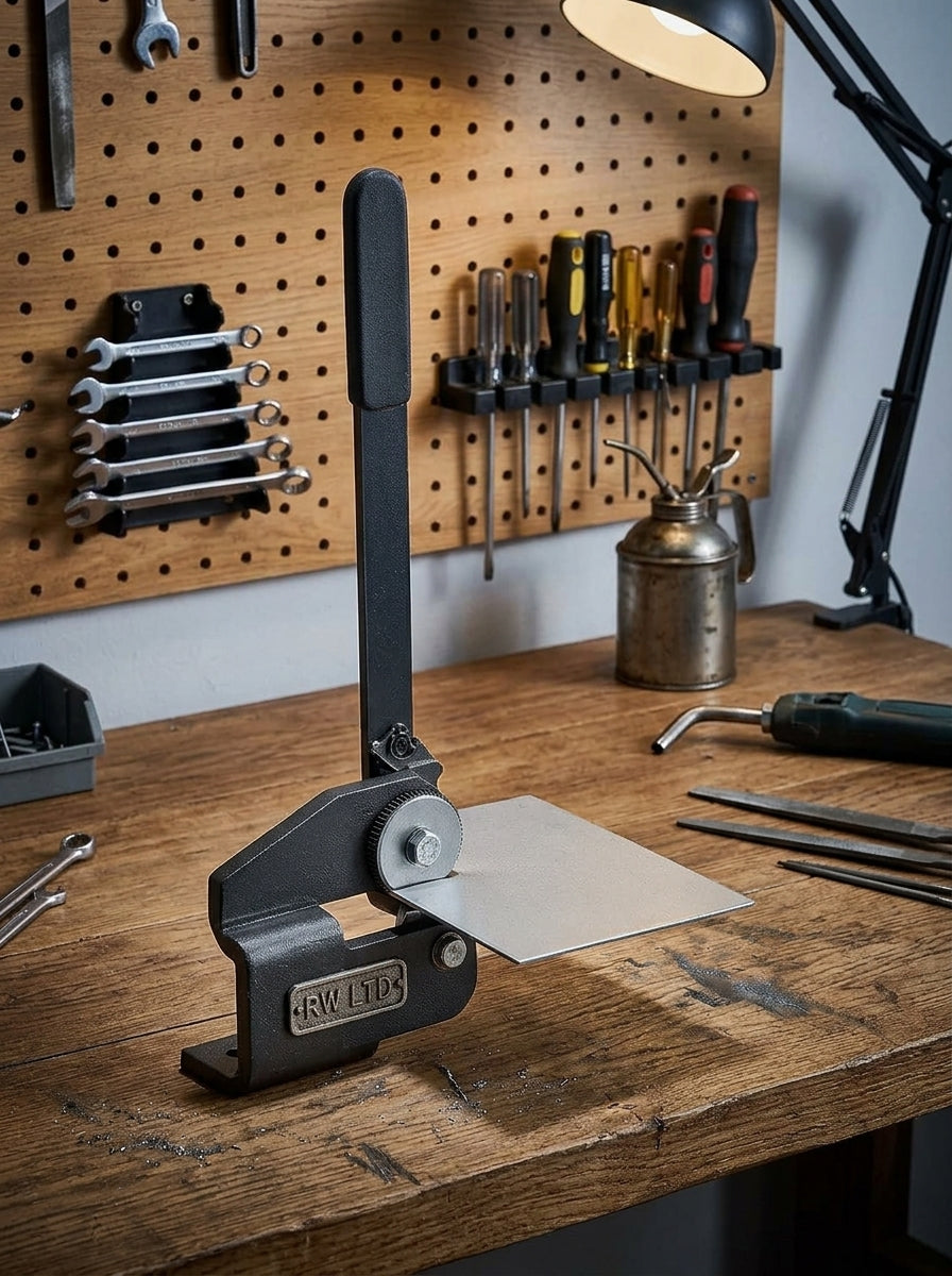 RW LTD Throatless Rotary Hand Shear, 16 Gauge Capacity-2